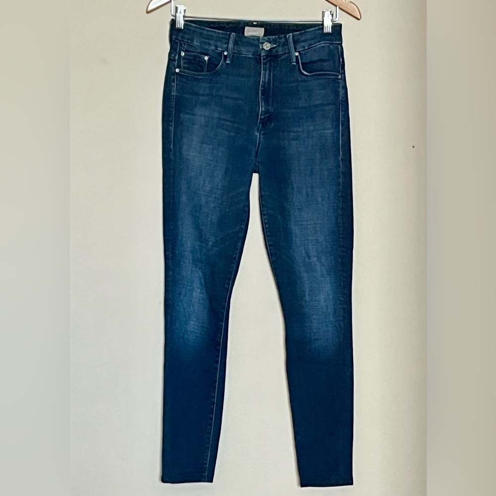 MOTHER High Rise Blue Jeans - Picture 8 of 16
